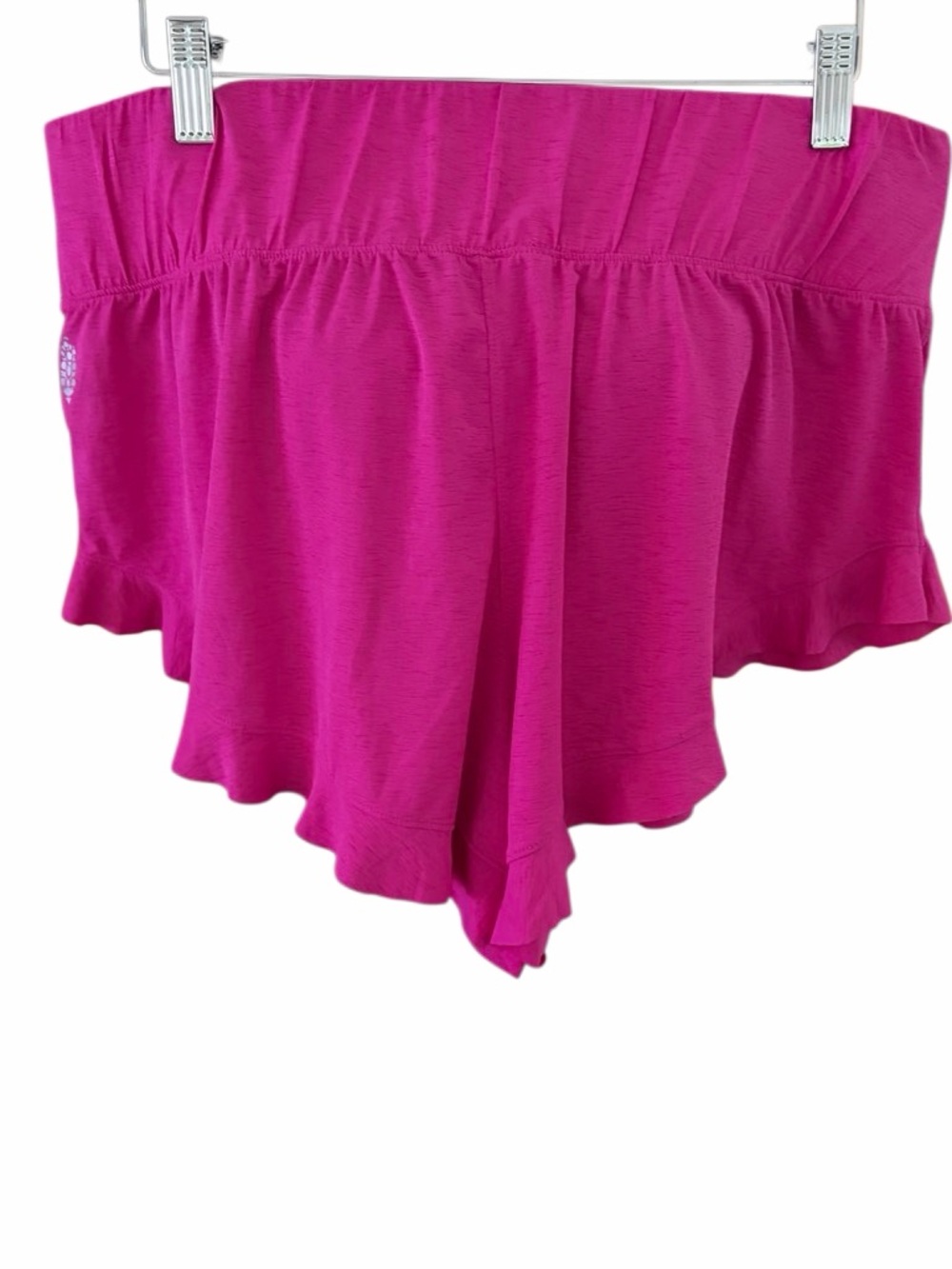 FP Movement pink ruffled shorts size large. - Picture 3 of 5
